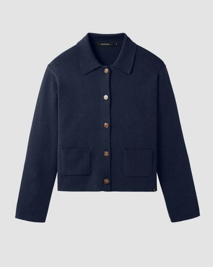 Damen Strickovershirt aus Bio-Baumwolle - CELOSIA - recolution