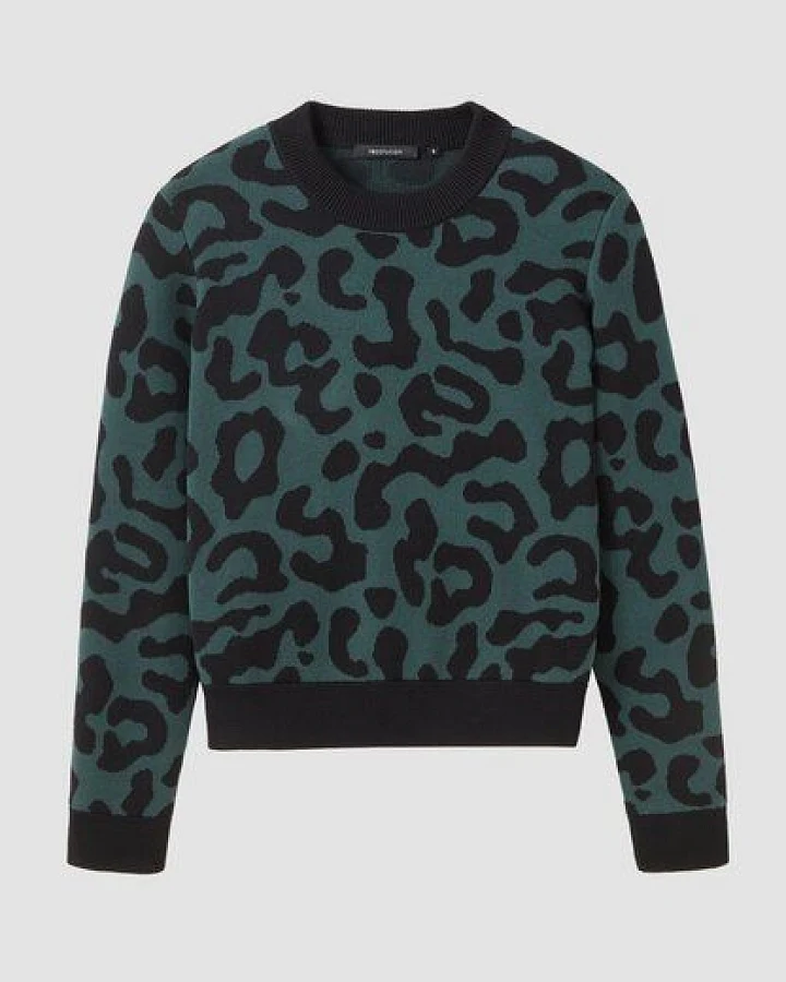Produktseite: Damen Strickpullover aus Bio-Baumwolle - PISTIA LEO - recolution