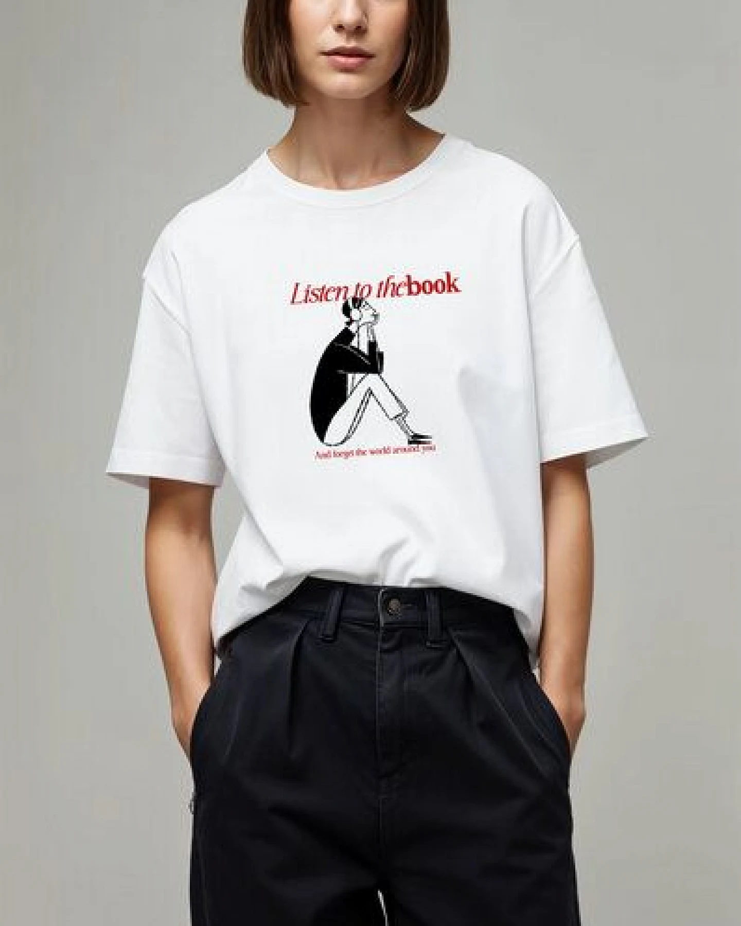 Kultgut Artdesign - Biofair - Klassik Shirt / Booklover – Ansicht 2