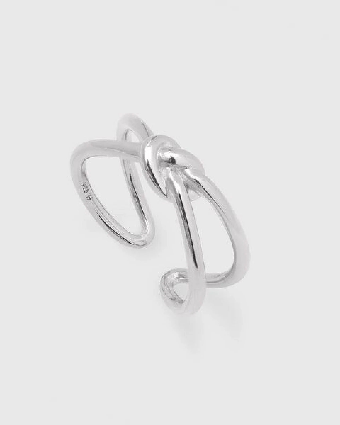 fejn jewelry Ring 'double knot' im Knoten Design – Ansicht 2
