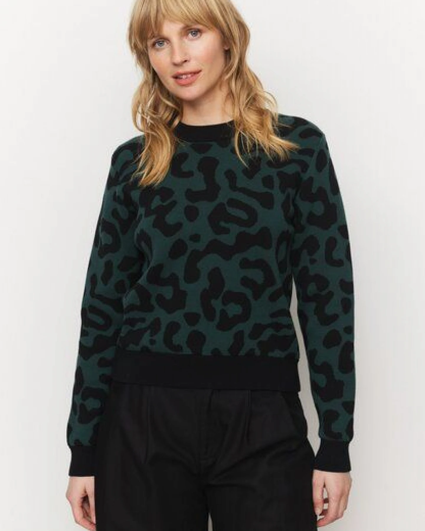 Damen Strickpullover aus Bio-Baumwolle - PISTIA LEO - recolution – Ansicht 3