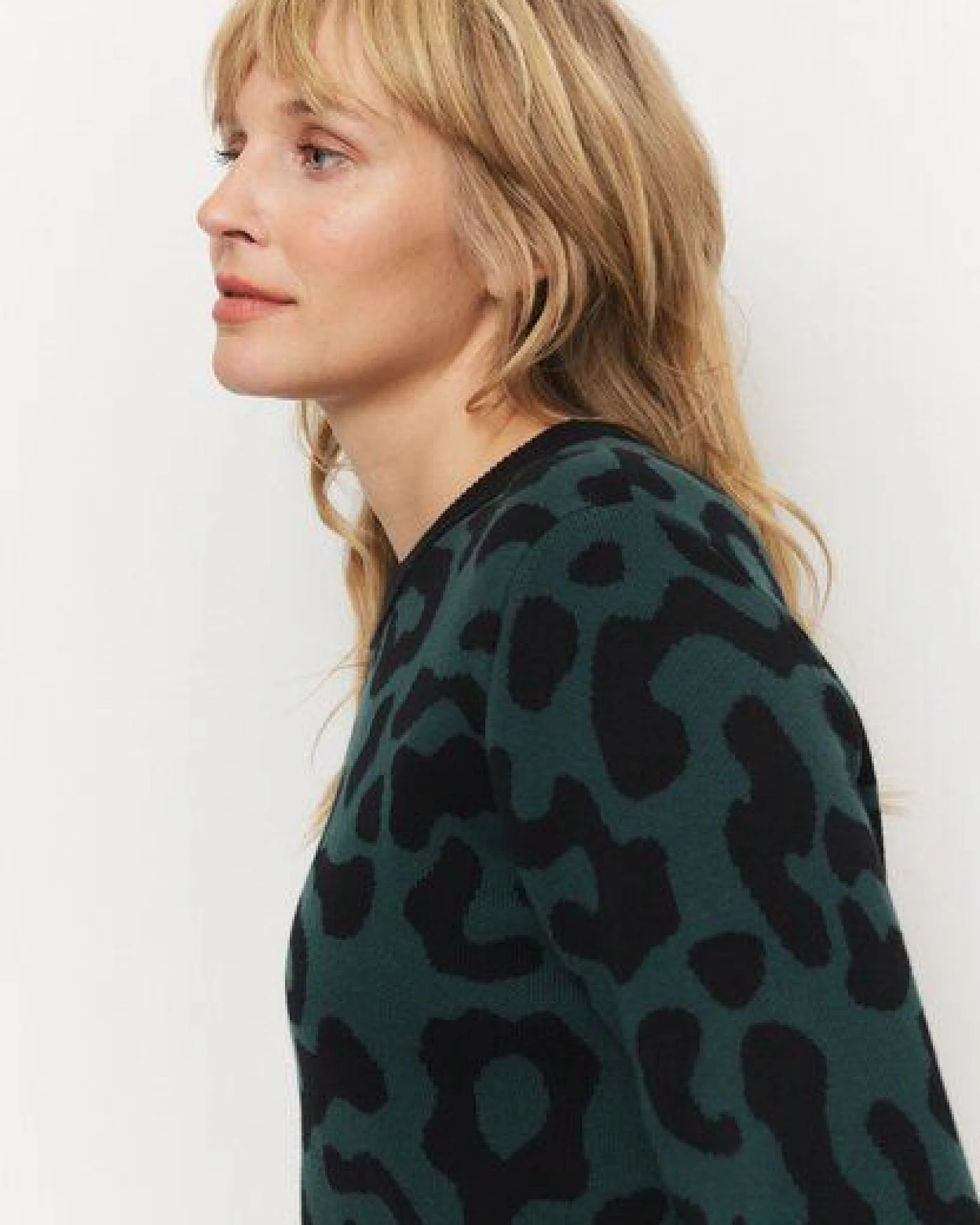 Damen Strickpullover aus Baumwolle - PISTIA LEO - recolution – Ansicht 4