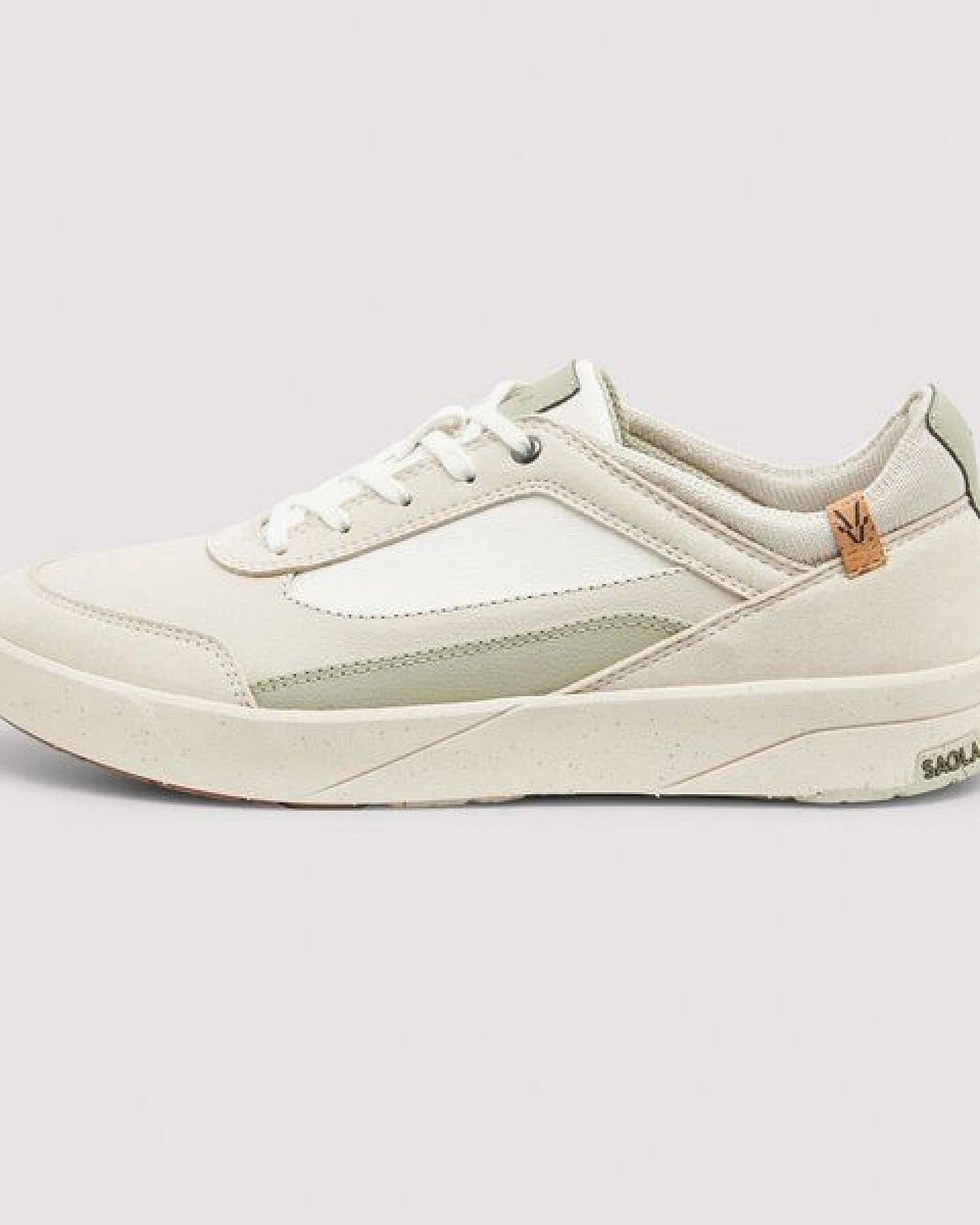 SAOLA Quito W - leicht & vegan Sneaker mit elastischen Schnürsenkeln – Ansicht 3