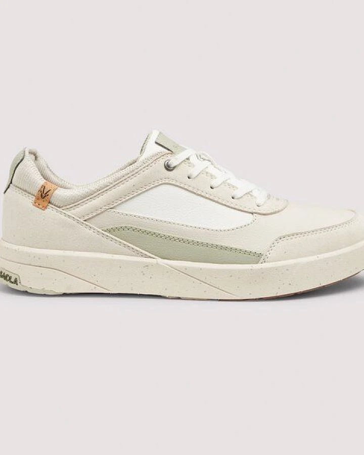 White Faded Green