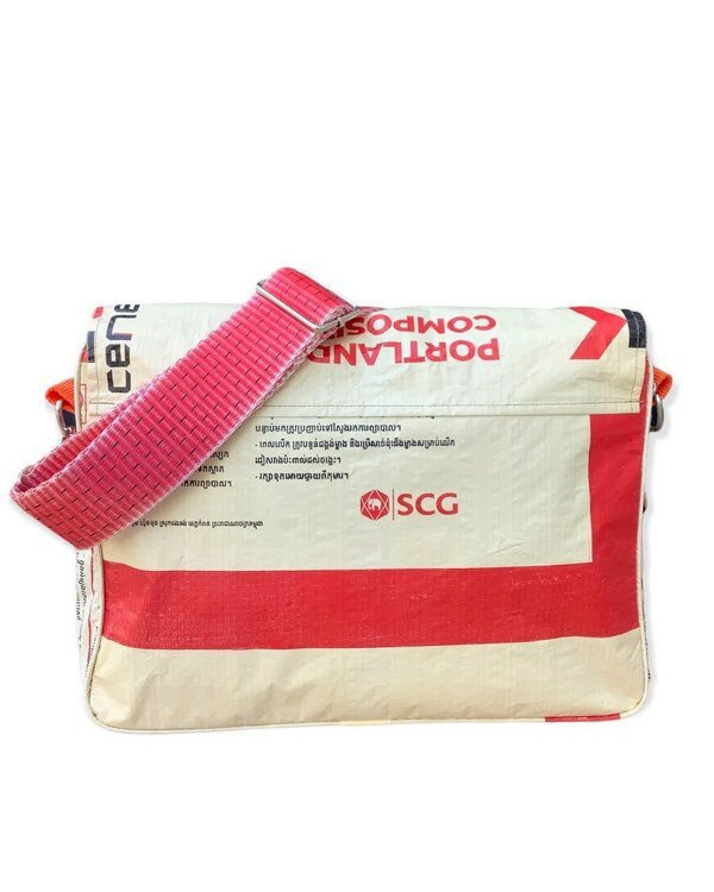 Beadbags CR14TJ Umhängetasche aus recycelten Zementsackmaterial – Ansicht 2