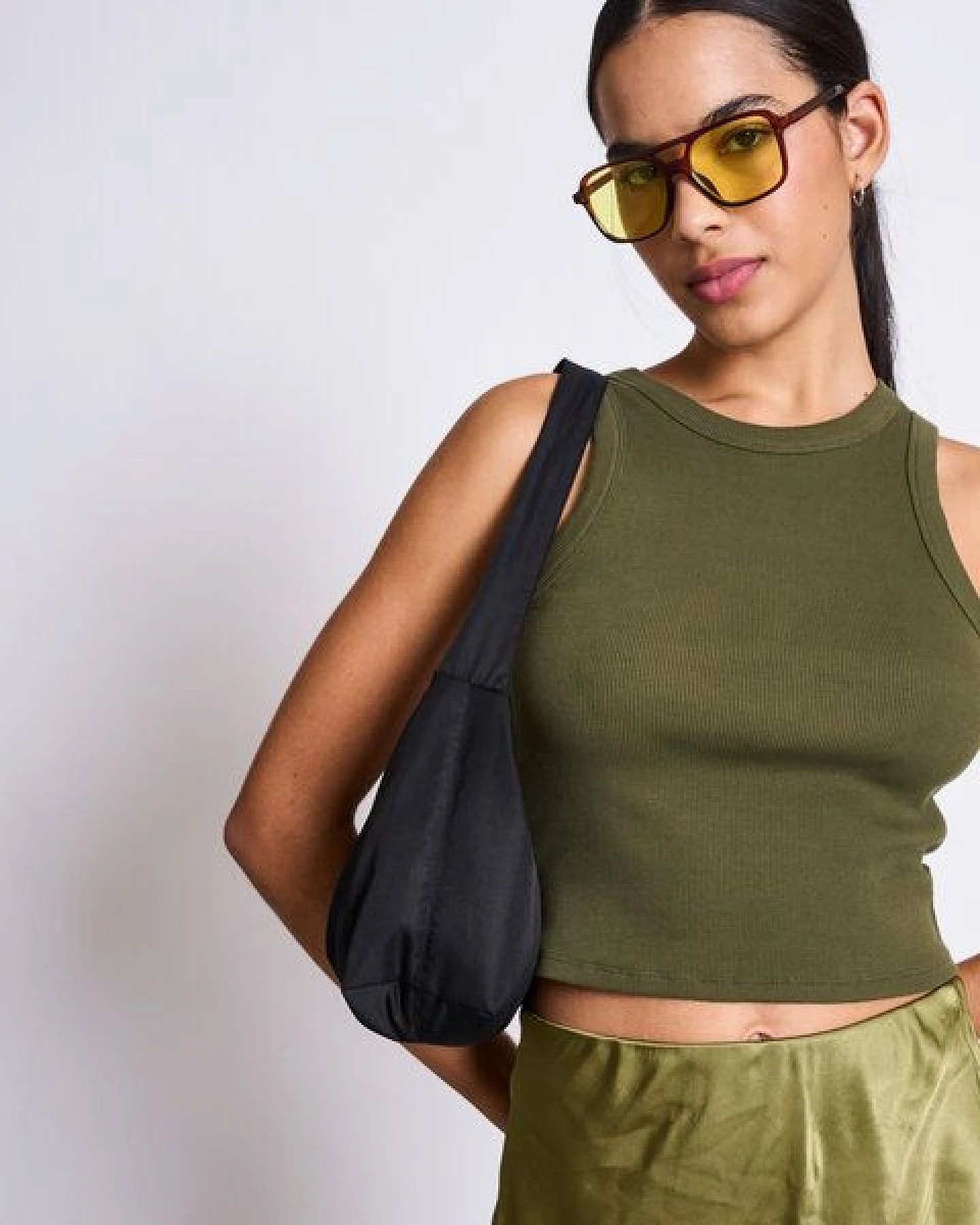 JAN N JUNE Veganer Seidener Maxi Rock SERIN – Ansicht 3