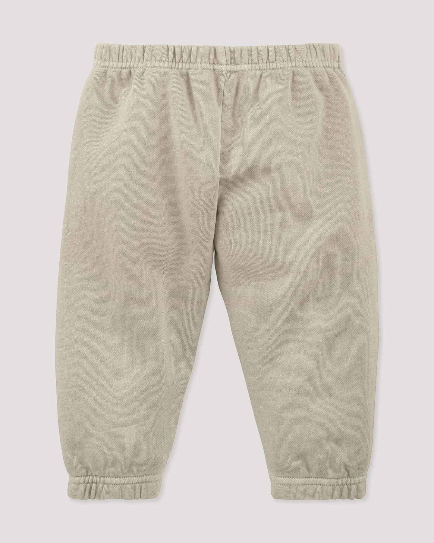 hessnatur Baby Sweathose BETTER RECYCLING aus Bio-Baumwolle - beige - Größe 74/80 – Ansicht 2