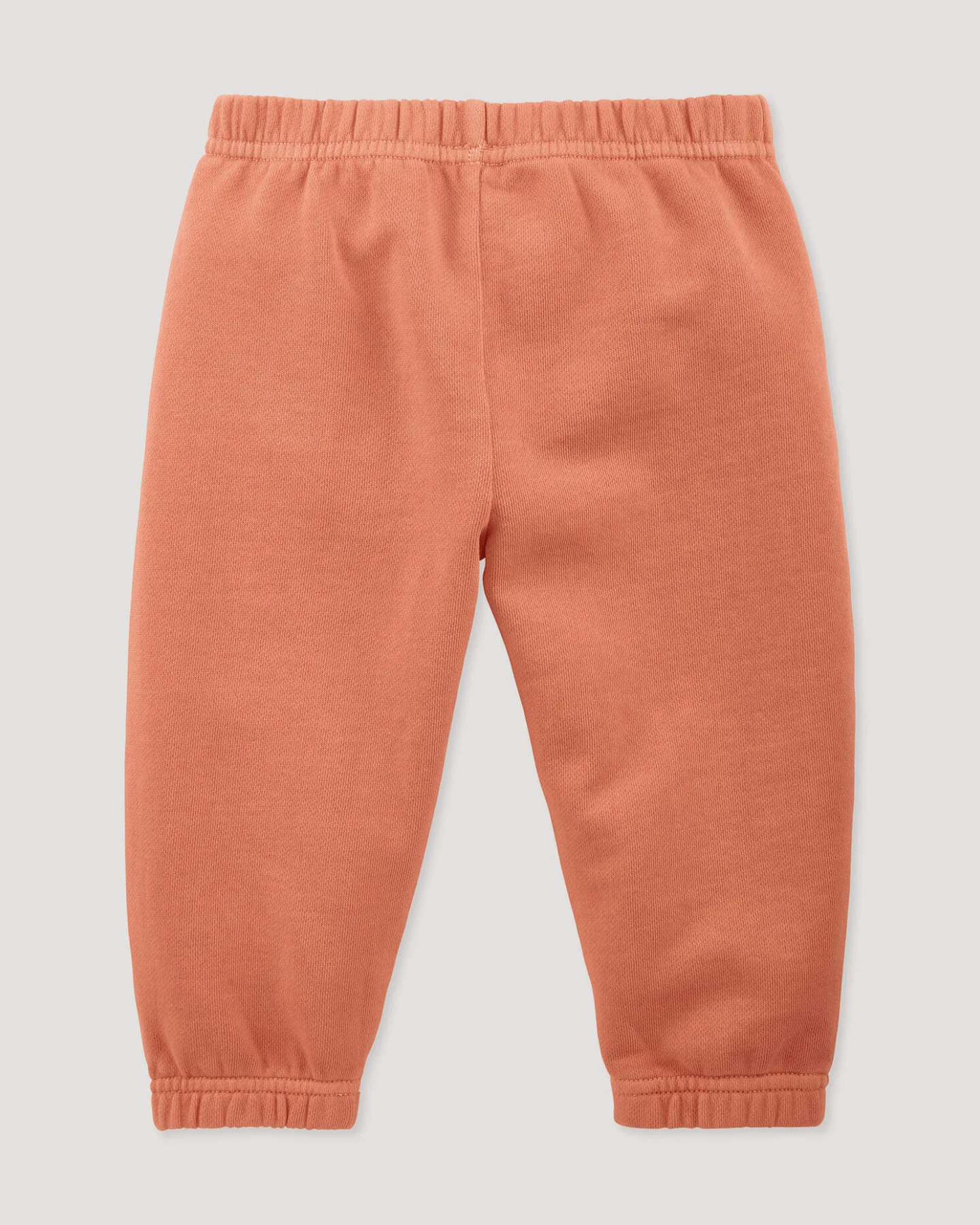 hessnatur Baby Sweathose BETTER RECYCLING aus Bio-Baumwolle - orange - Größe 62/68 – Ansicht 2