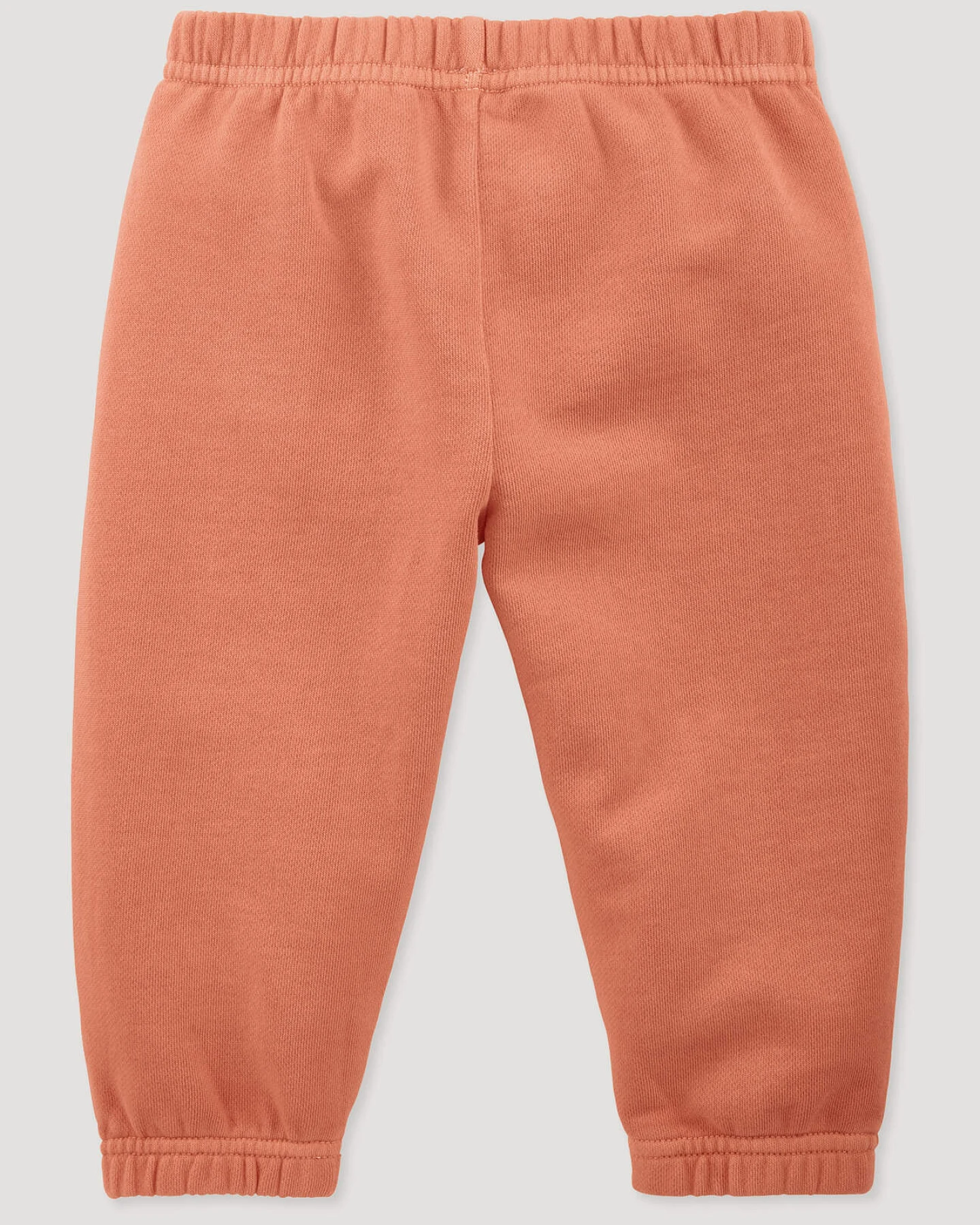 hessnatur Baby Sweathose Regular aus Bio-Baumwolle mit recycelter Baumwolle - orange - Größe 74/80 – Ansicht 2