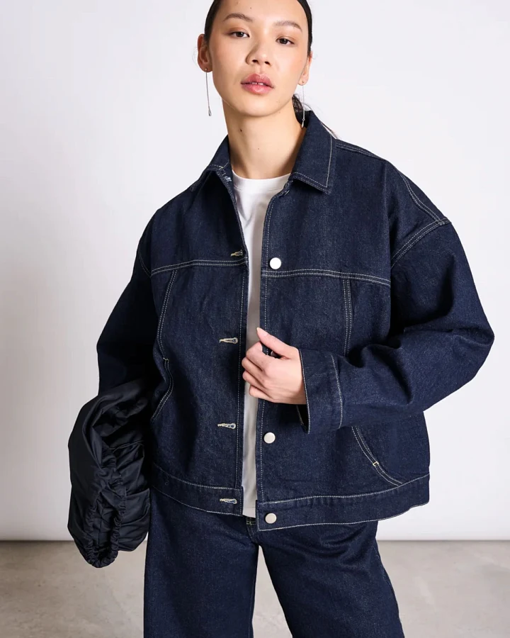 Jacke Vilme Denim Blau