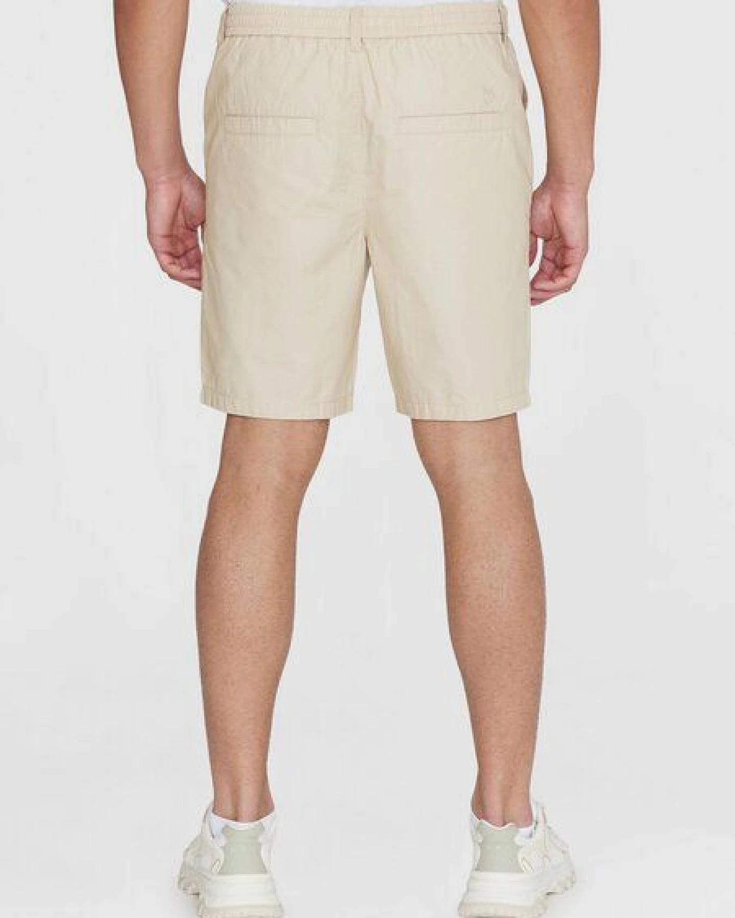 KnowledgeCotton Apparel Popelin Shorts FIG Loose aus Bio-Baumwolle – Ansicht 4