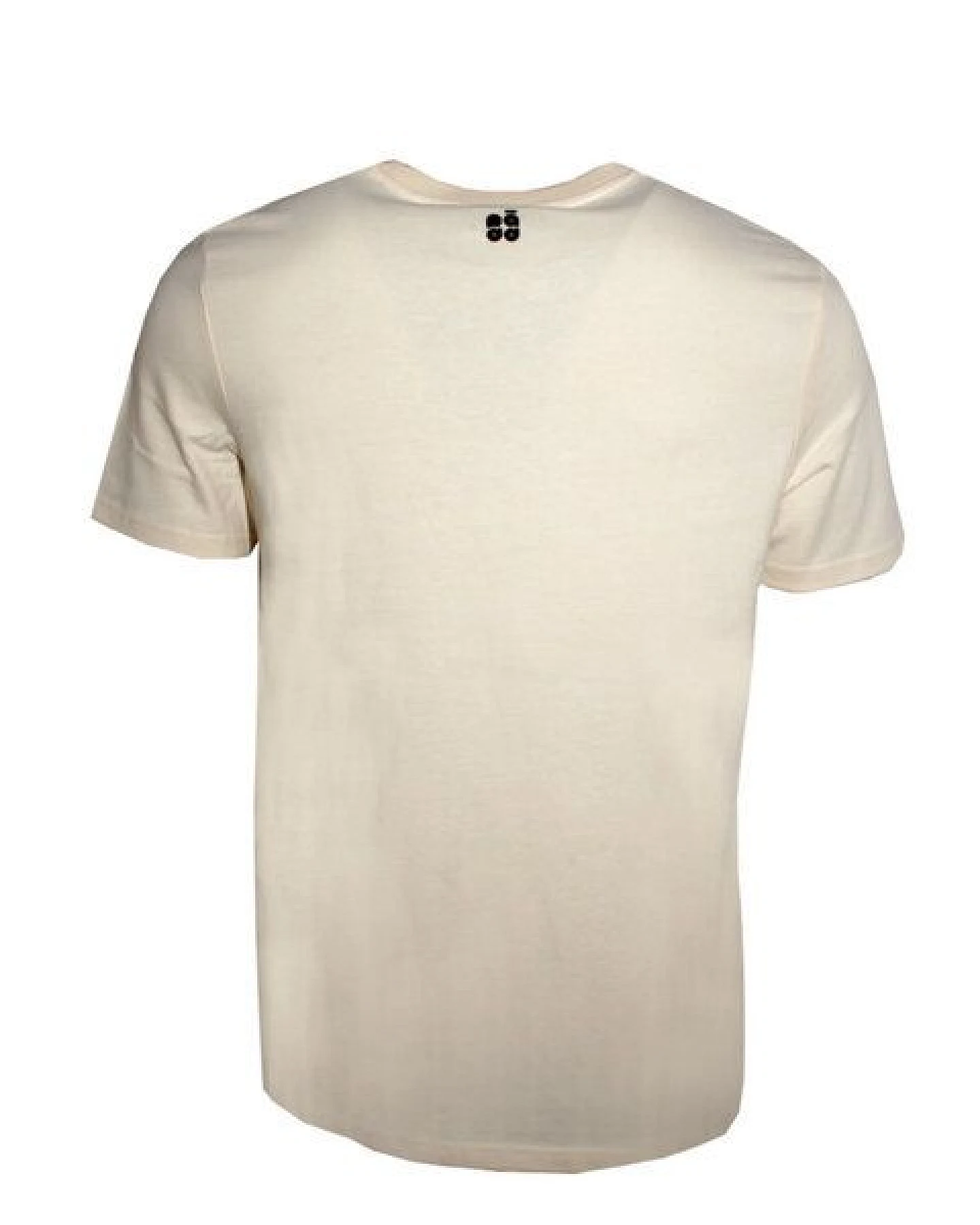 FÄDD Herren T-Shirt Rundhals aus Bio-Baumwolle "Fresskoma" Creme Weiß – Ansicht 4