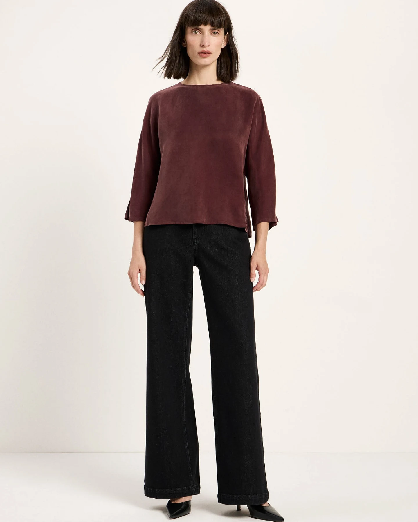 3/4 Arm Bluse – Ansicht 3