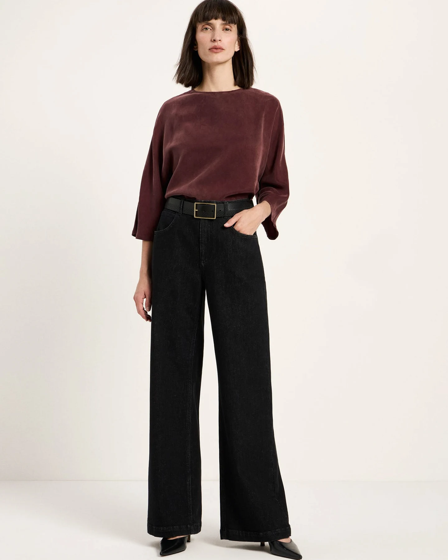 3/4 Arm Bluse – Ansicht 2