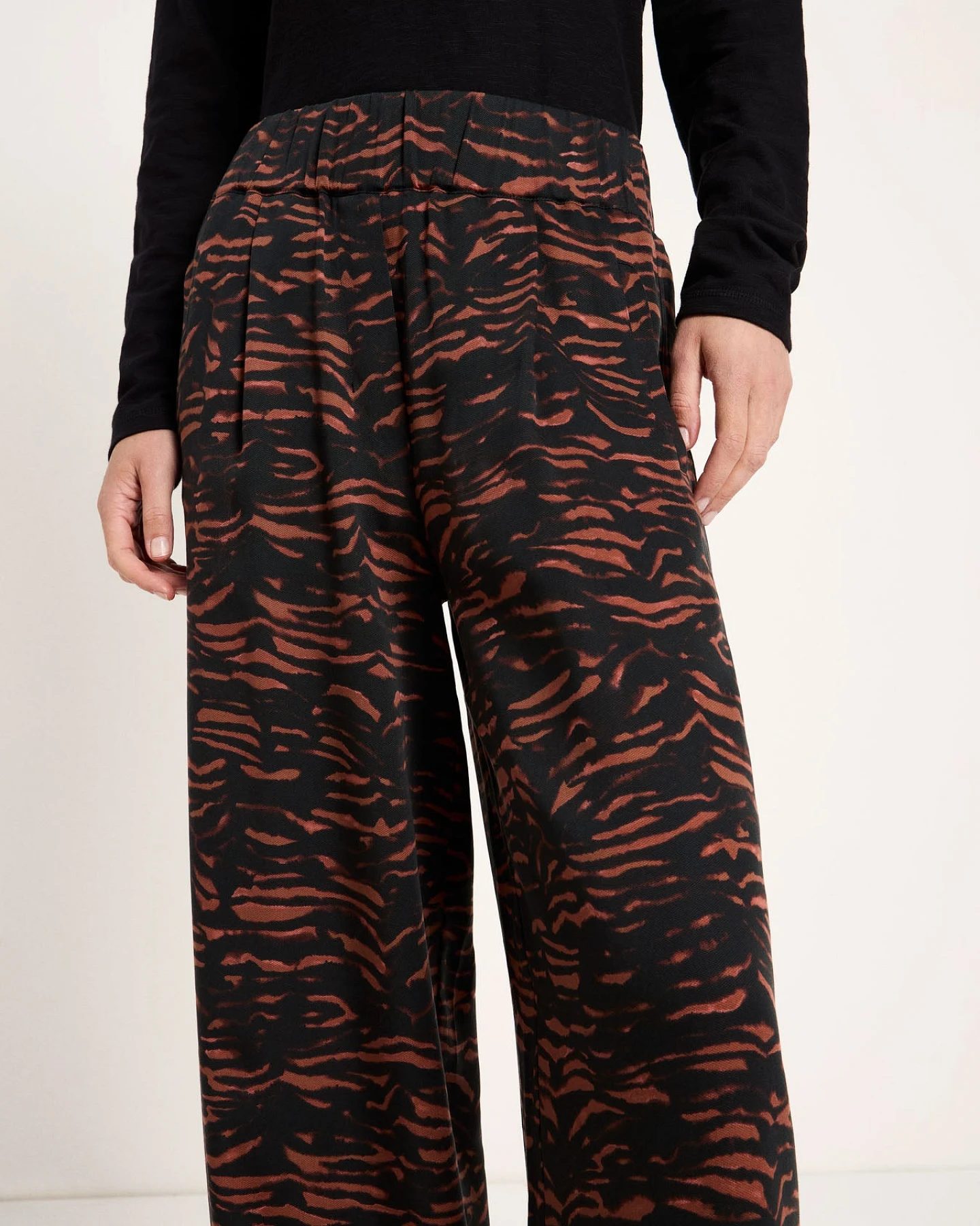 Hose mit weitem Bein – Ansicht 3