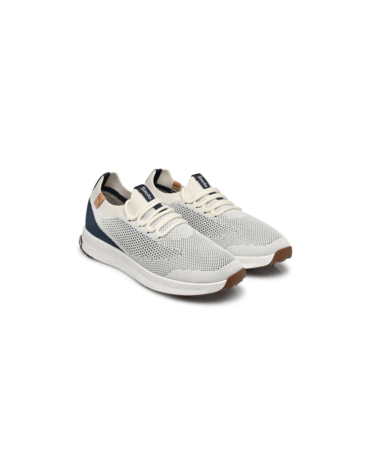 SAOLA Herren vegan Sneaker Herren Tsavo 2.0 Weiß / Navy – Ansicht 2