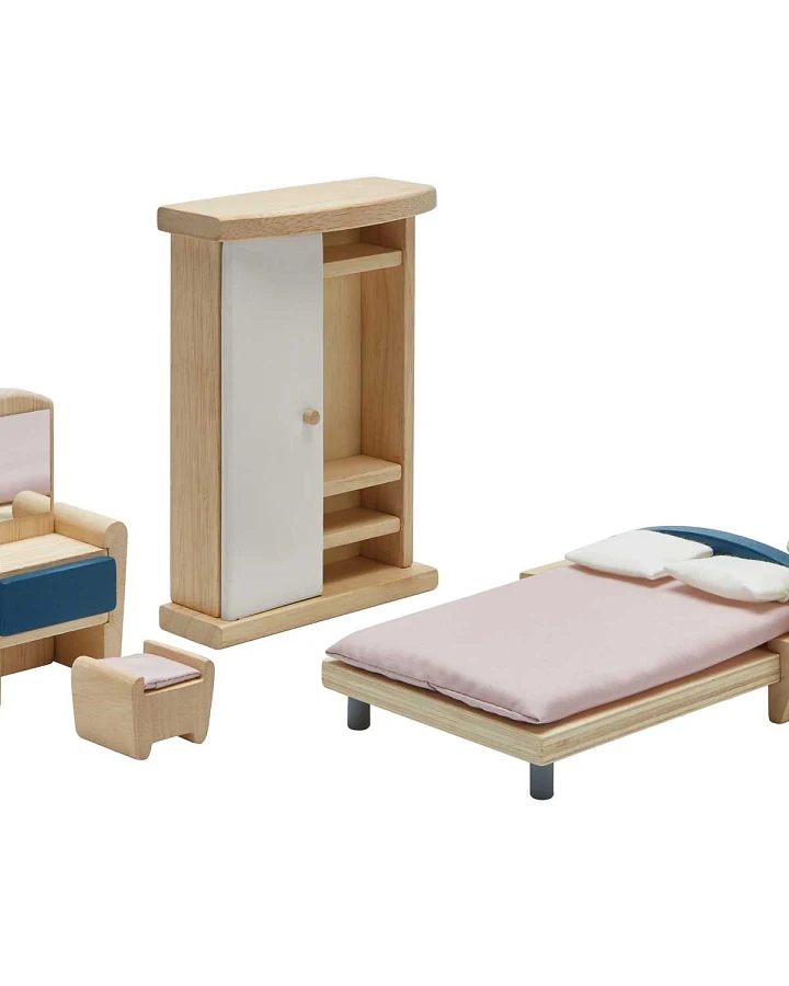 PlanToys - Puppenhaus Schlafzimmer