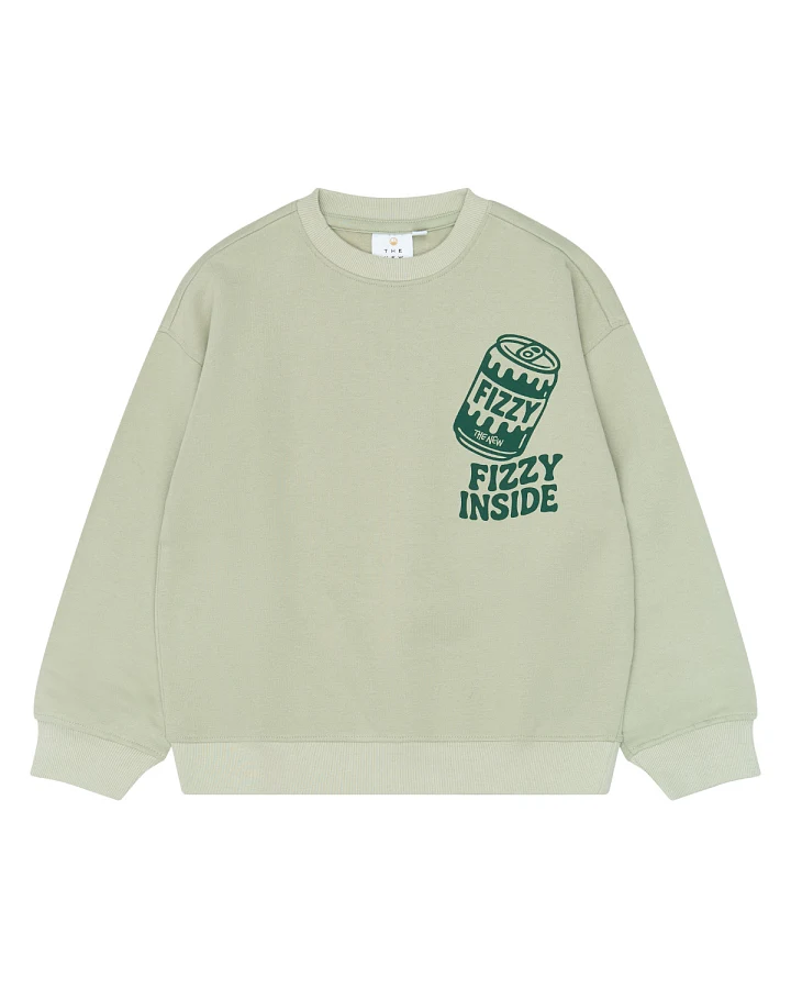 The NEW - Sweatshirt "Fizzy" graugrün