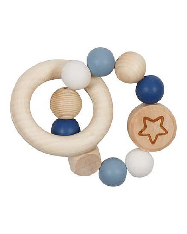 goki baby - Greifling "Stern" blau