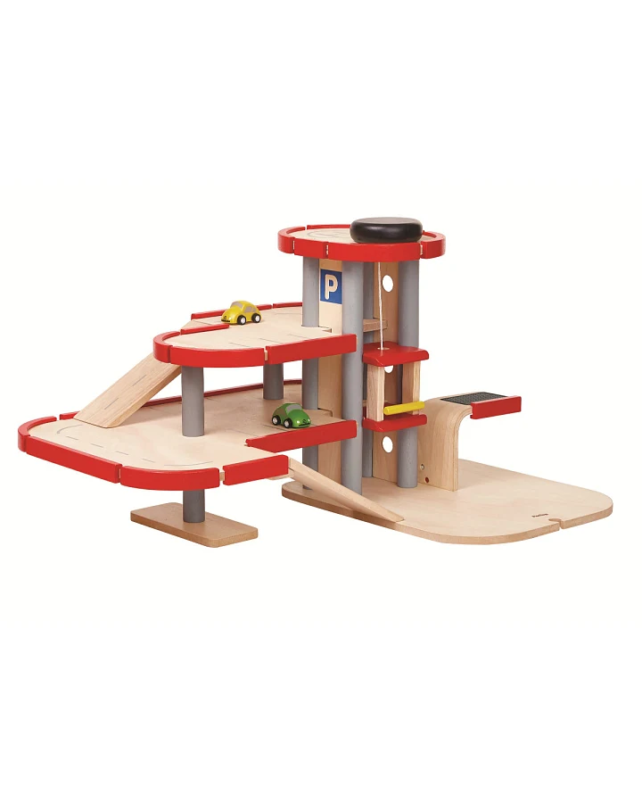 PlanToys - Großes Parkhaus