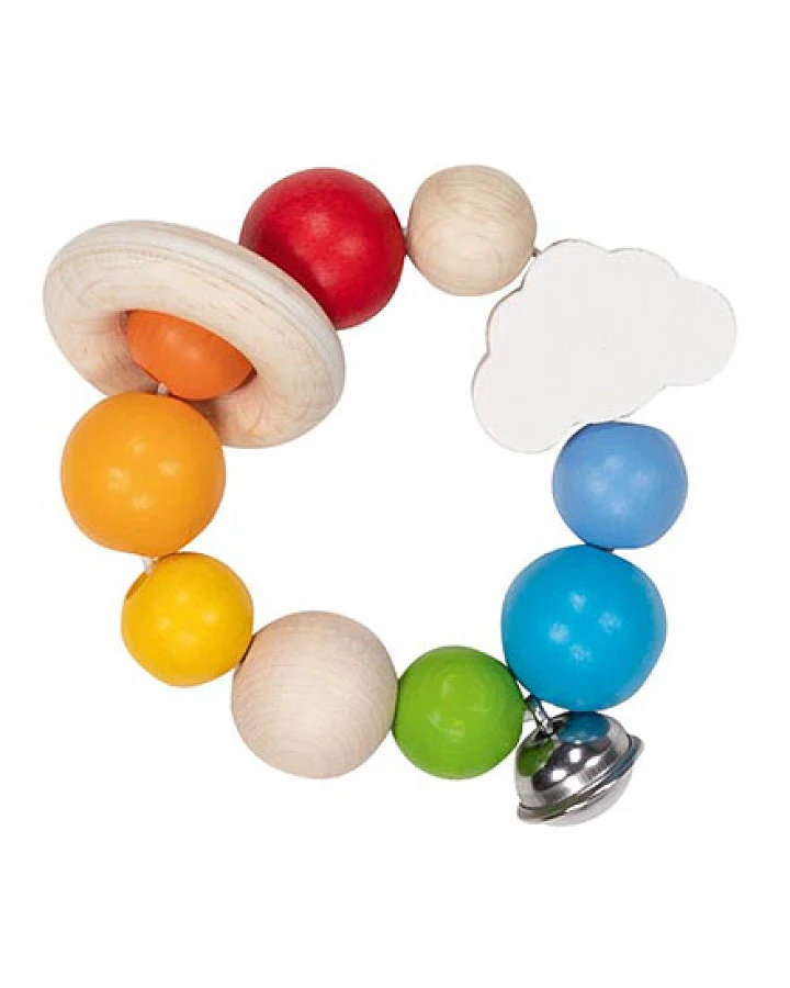 goki baby - Greifling Regenbogen Elastik