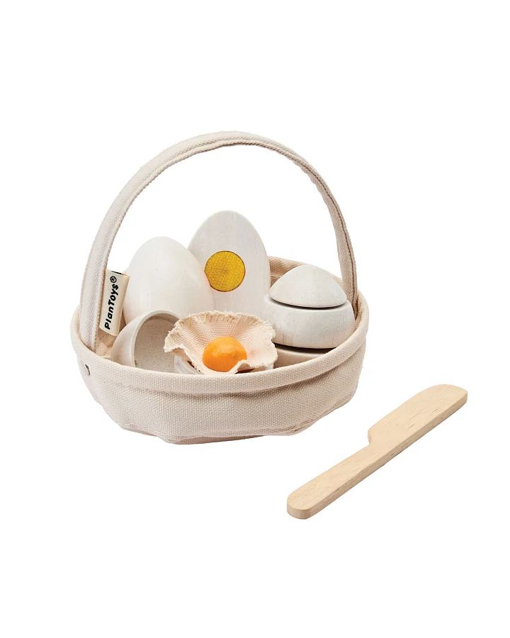 PlanToys - Eier-Korb 5-tlg.