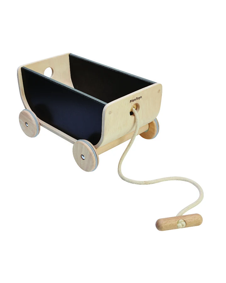 PlanToys - Nachziehwagen aus Öko Holz