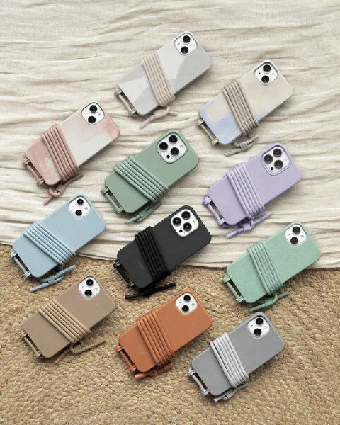 change the label Change Case - 2in1 Nachhaltige Handyhülle, iPhone Hülle mit abnehmbarer Kette – Ansicht 2