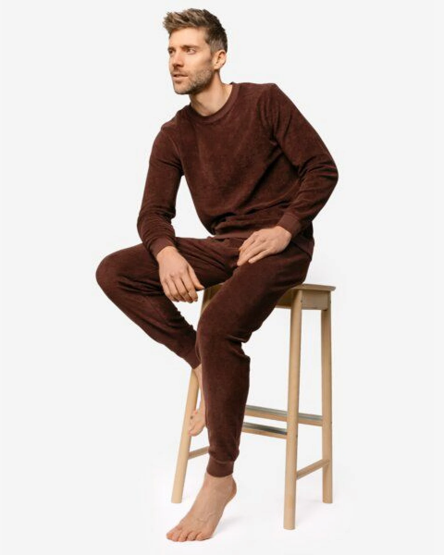 Living Crafts Herren Frottee-Schlafanzug - BJÖRN – Ansicht 4