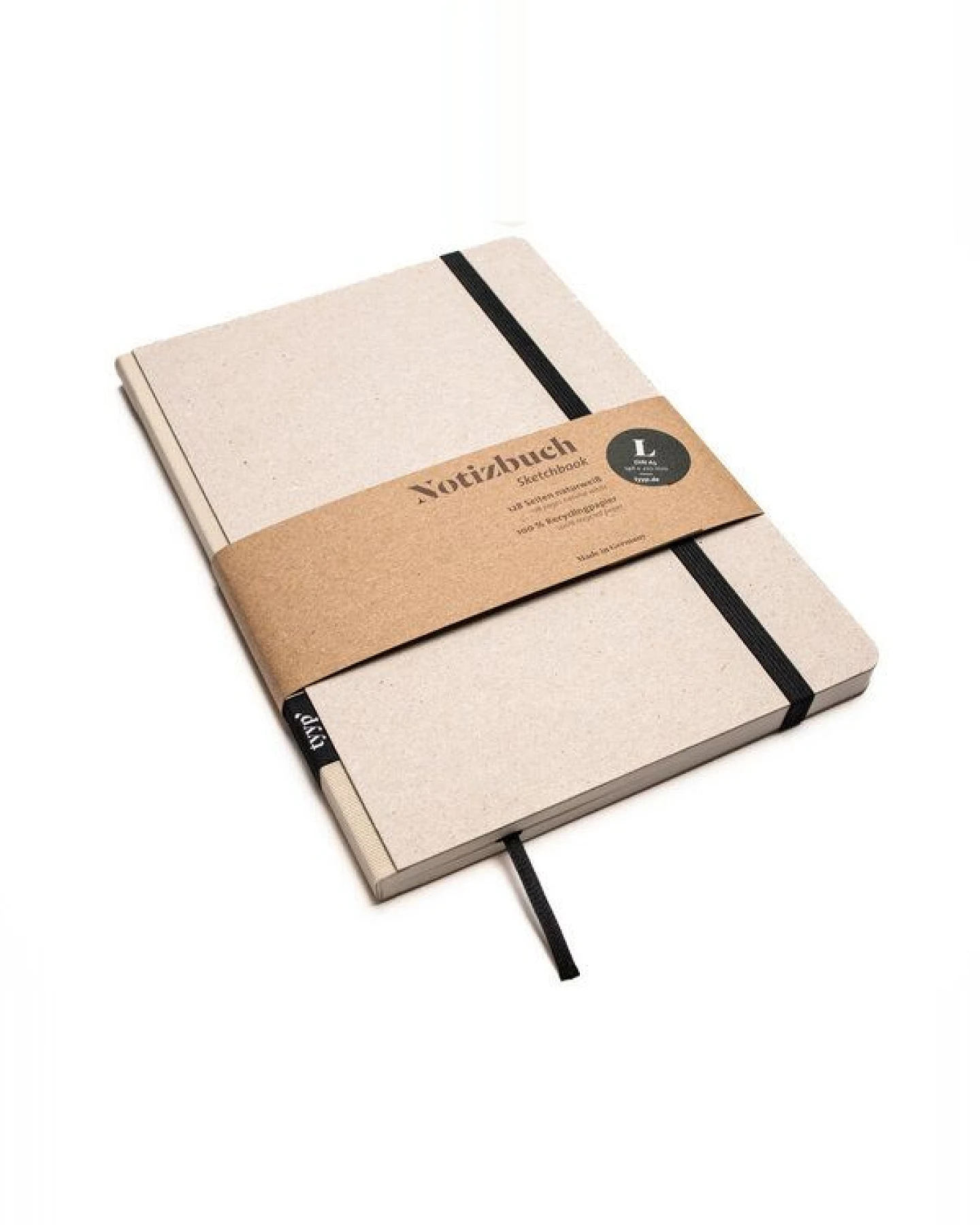 tyyp Notizbuch A5 – 100% Recyclingpapier – handmade in Germany – Klassik Öko – Ansicht 2