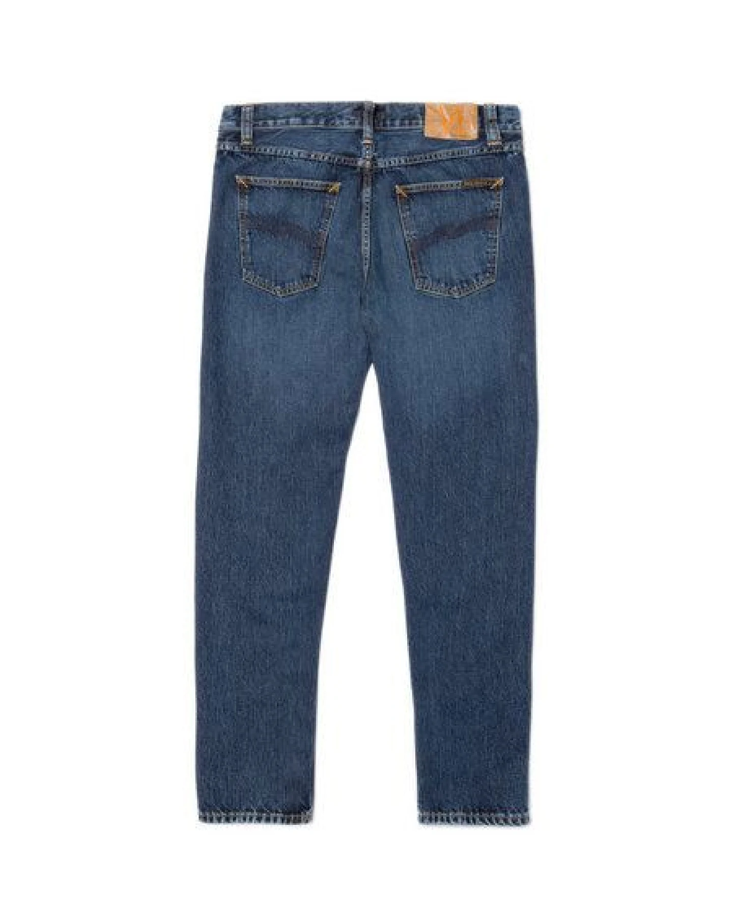 Nudie Jeans Jeans Steady Eddie II Blue Soil – Ansicht 2