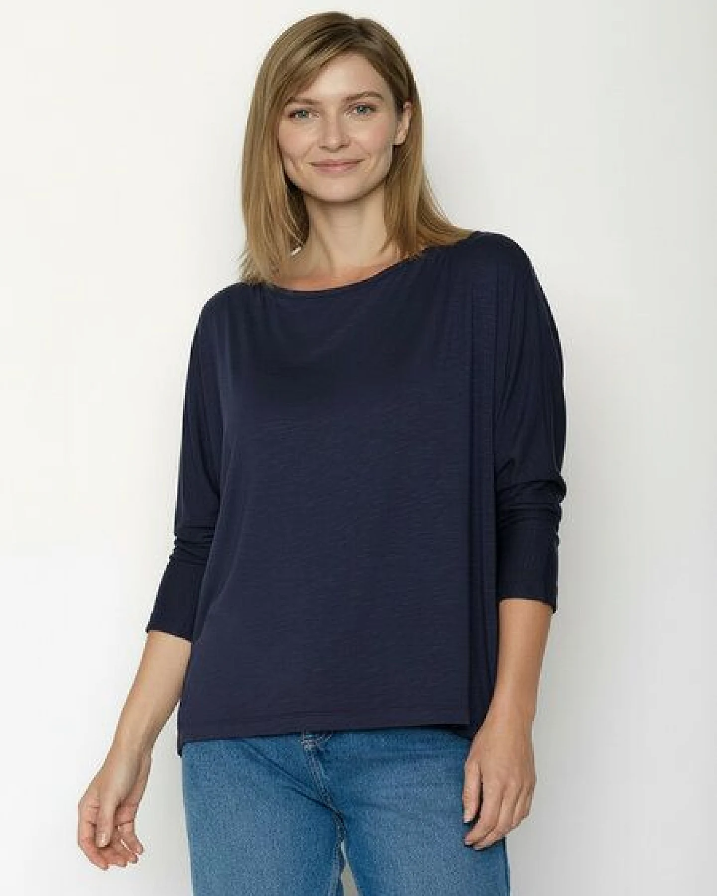 GREENBOMB Longsleeve Simper Navy – Ansicht 2