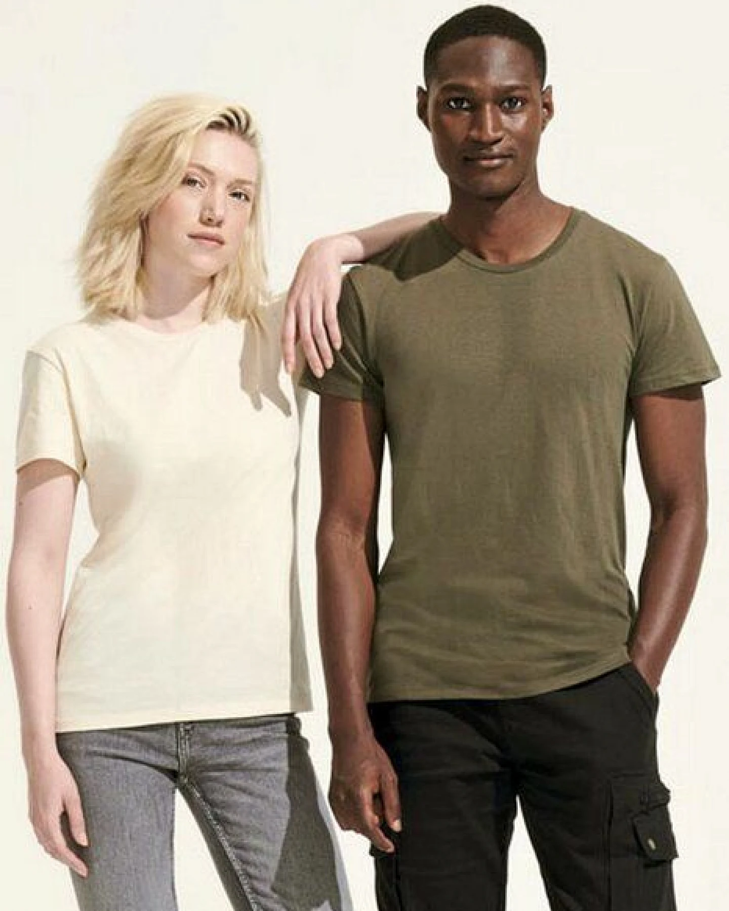 Sol's Unisex T-Shirt Rundhals teilweise bis Gr.4XL 50% Recycelte Baumwolle – Ansicht 2