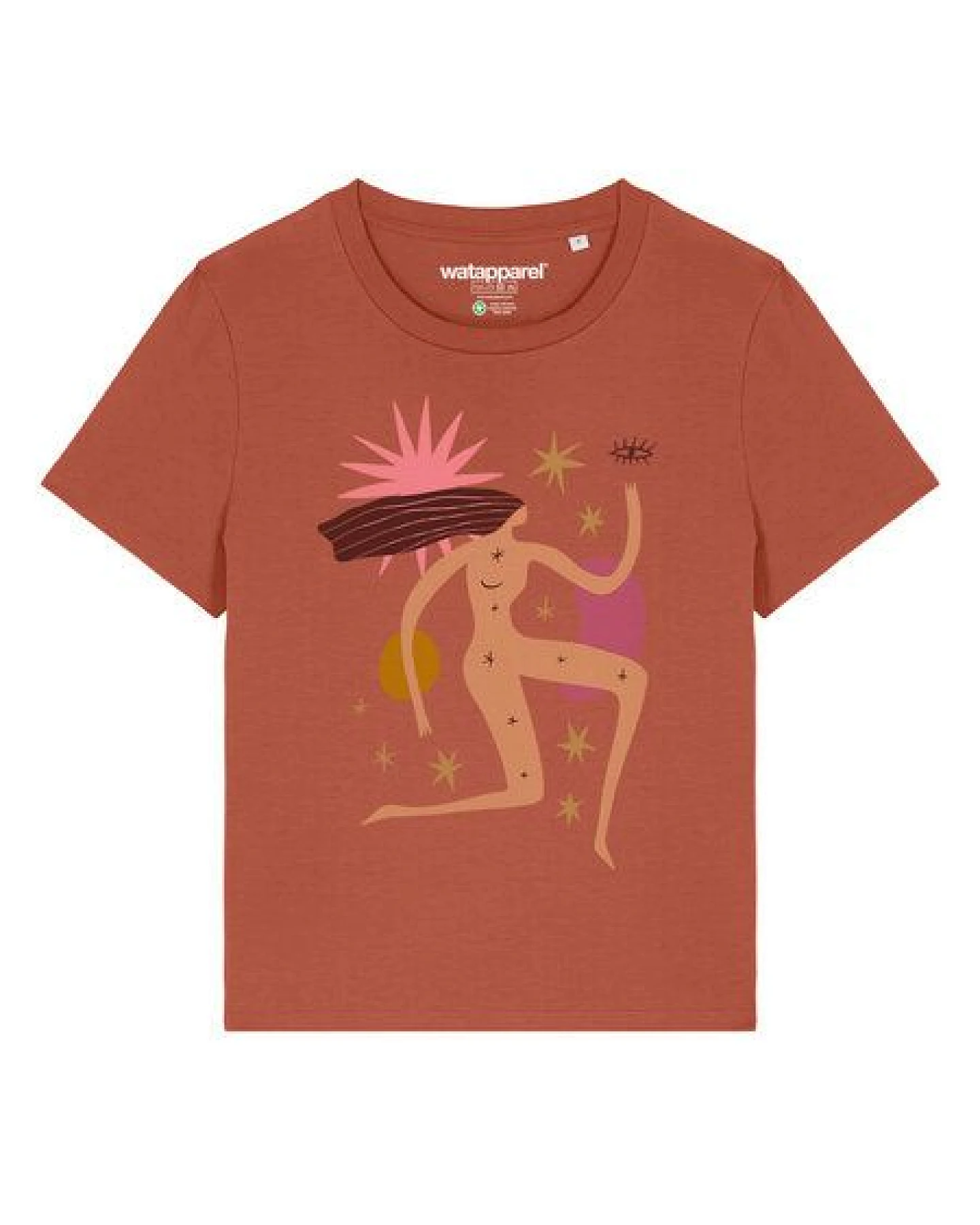 watapparel T-Shirt Frauen Love and flex – Ansicht 2
