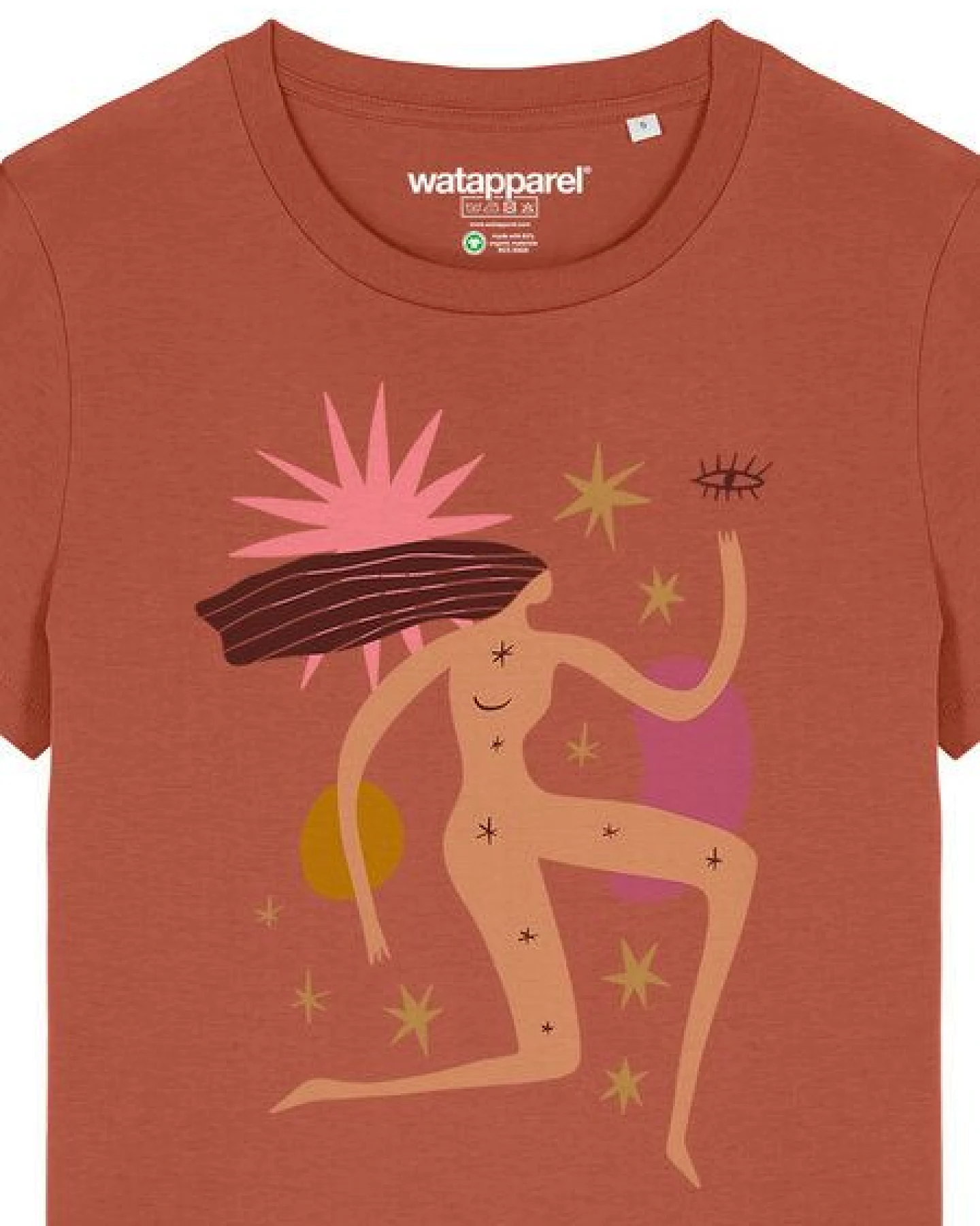 watapparel T-Shirt Frauen Love and flex – Ansicht 3