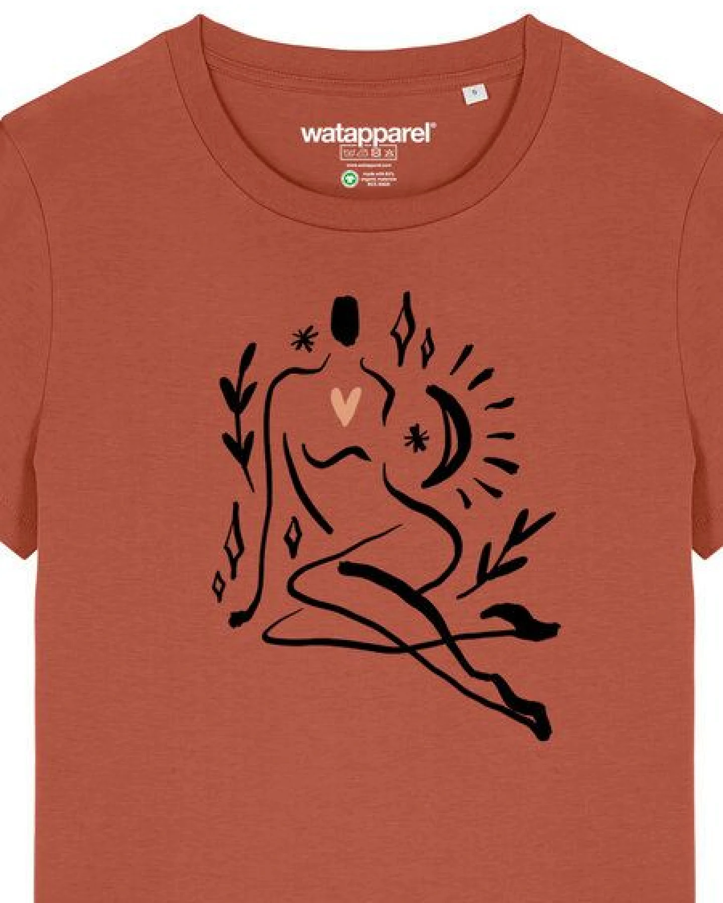 watapparel T-Shirt Frauen Self love – Ansicht 3