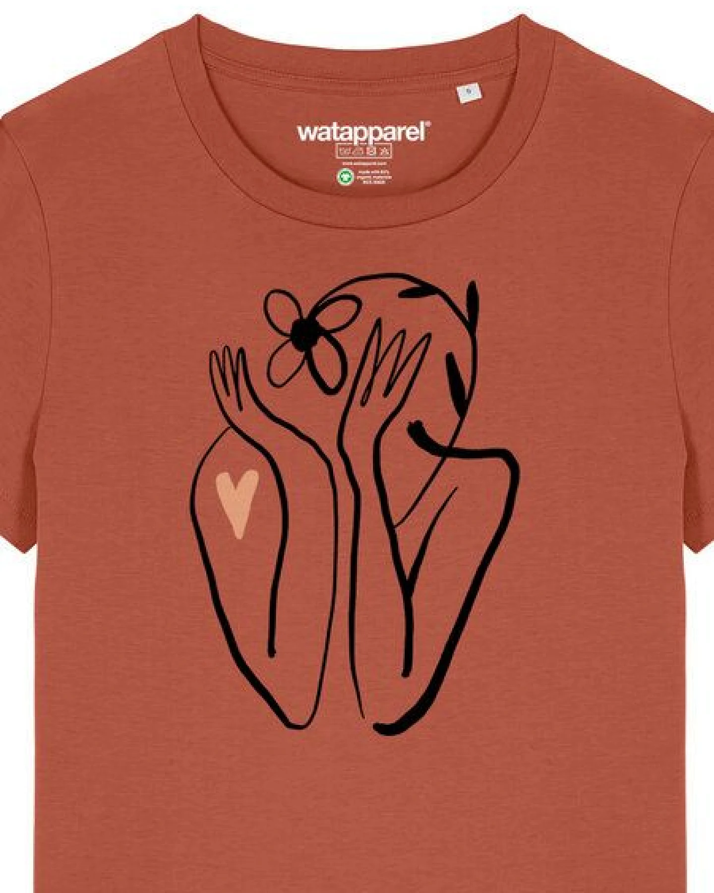 watapparel T-Shirt Frauen Self love – Ansicht 3