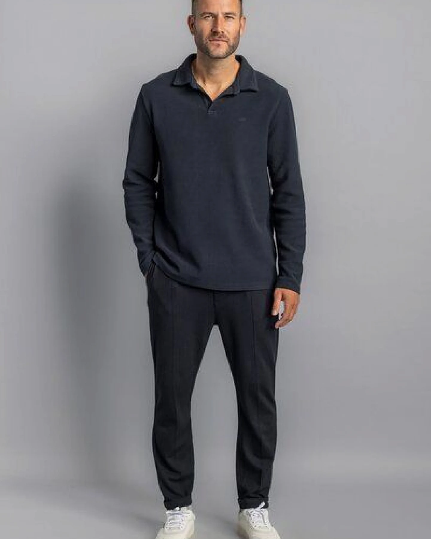 dirts Ottoman Polo Longsleeve – Ansicht 2