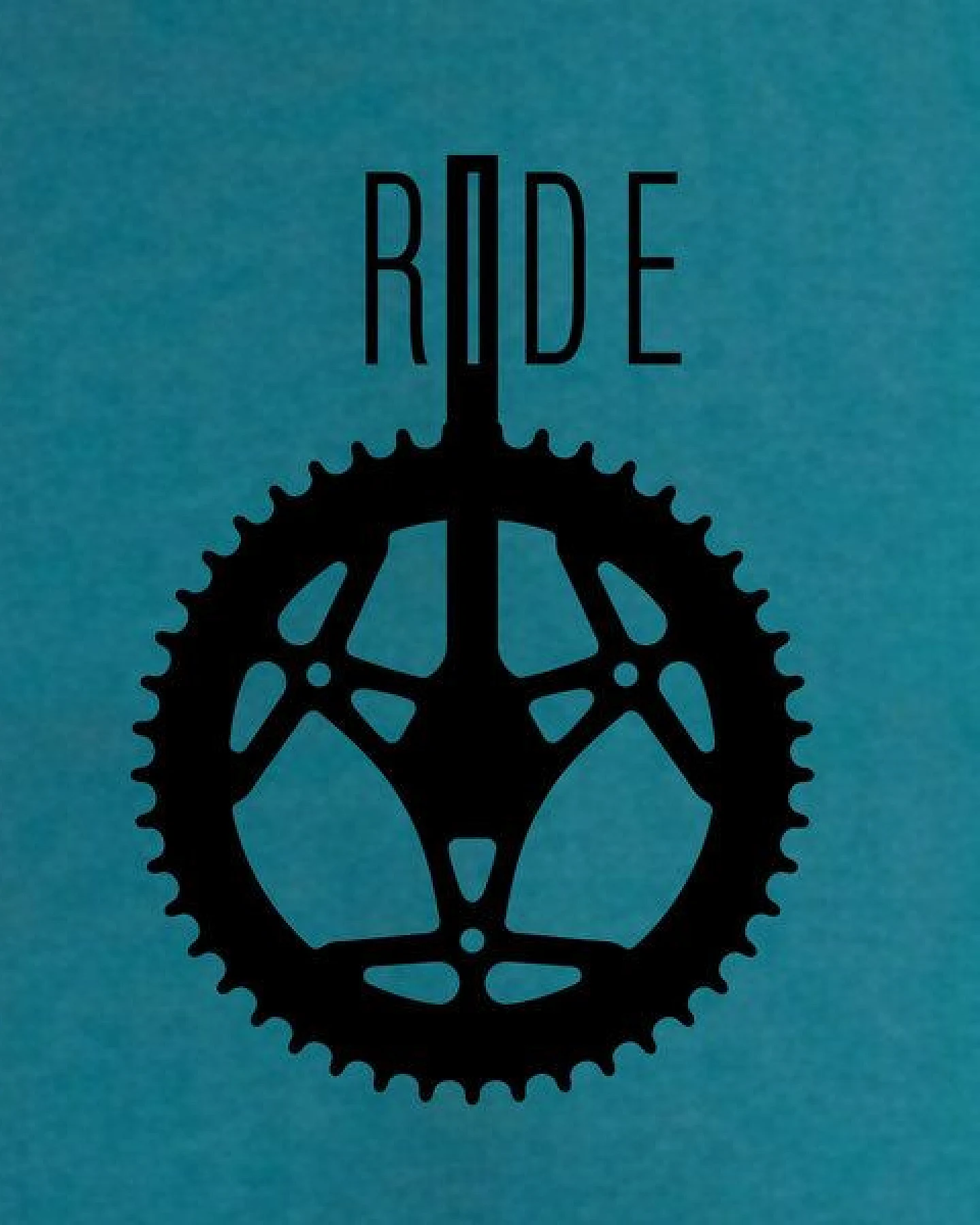 little kiwi Herren T-Shirt, "Ride", Ocean Depth, Heather Ice Blue – Ansicht 4