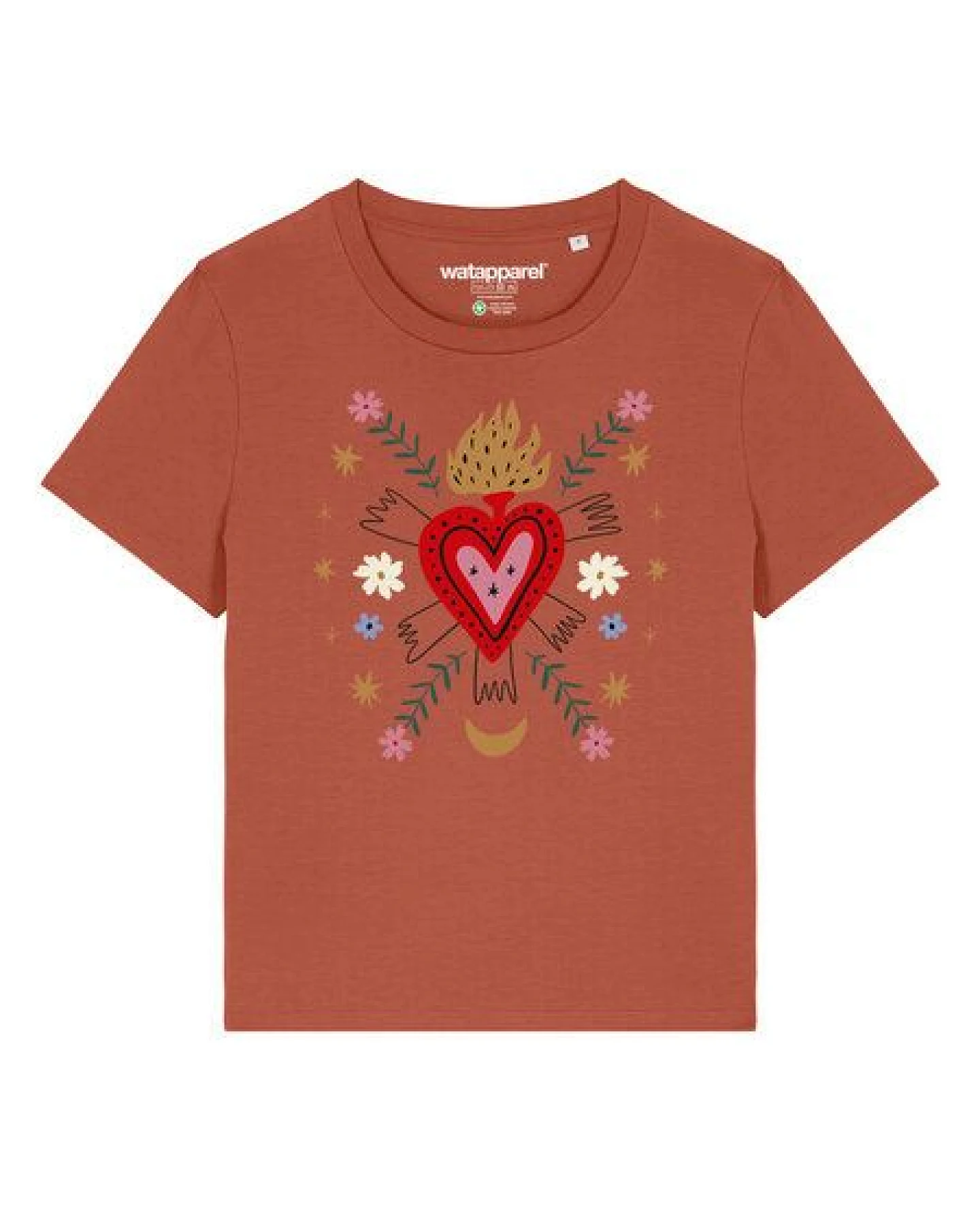 watapparel T-Shirt Frauen Love and flex – Ansicht 2