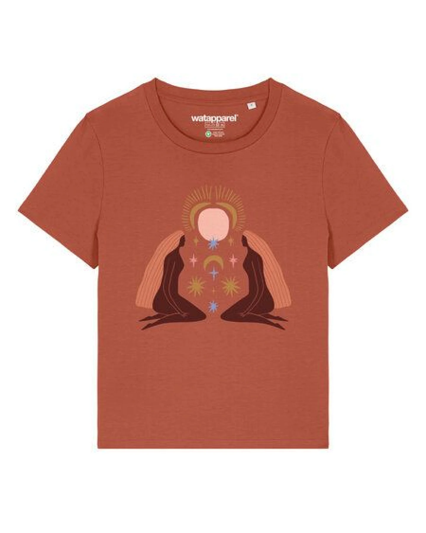watapparel T-Shirt Frauen Love and flex – Ansicht 2