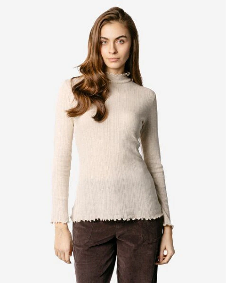 Living Crafts Stehkragen-Shirt - BERENICE