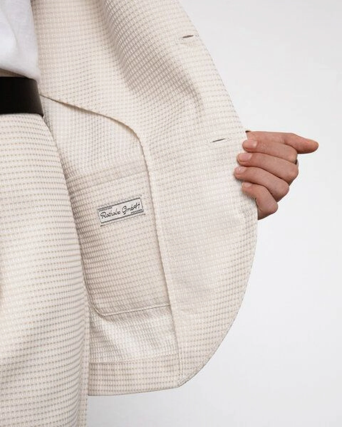 Rotholz Casual Blazer Bio Baumwolle – Ansicht 3