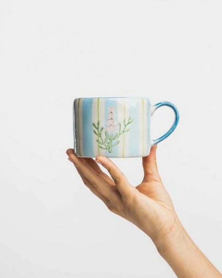 TRANQUILLO Tasse LINQUA handbemalt (POR845, POR846, POR847)