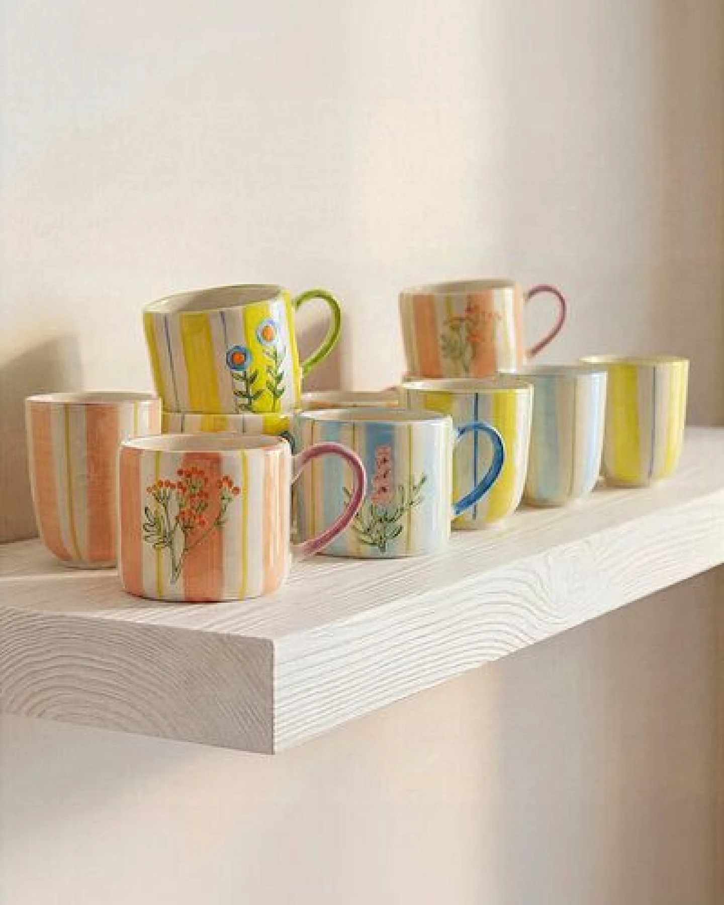 TRANQUILLO Tasse LINQUA handbemalt (POR845, POR846, POR847) – Ansicht 4
