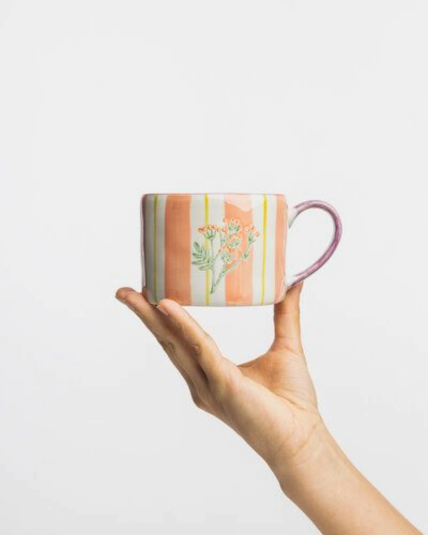 TRANQUILLO Tasse LINQUA handbemalt (POR845, POR846, POR847) – Ansicht 3
