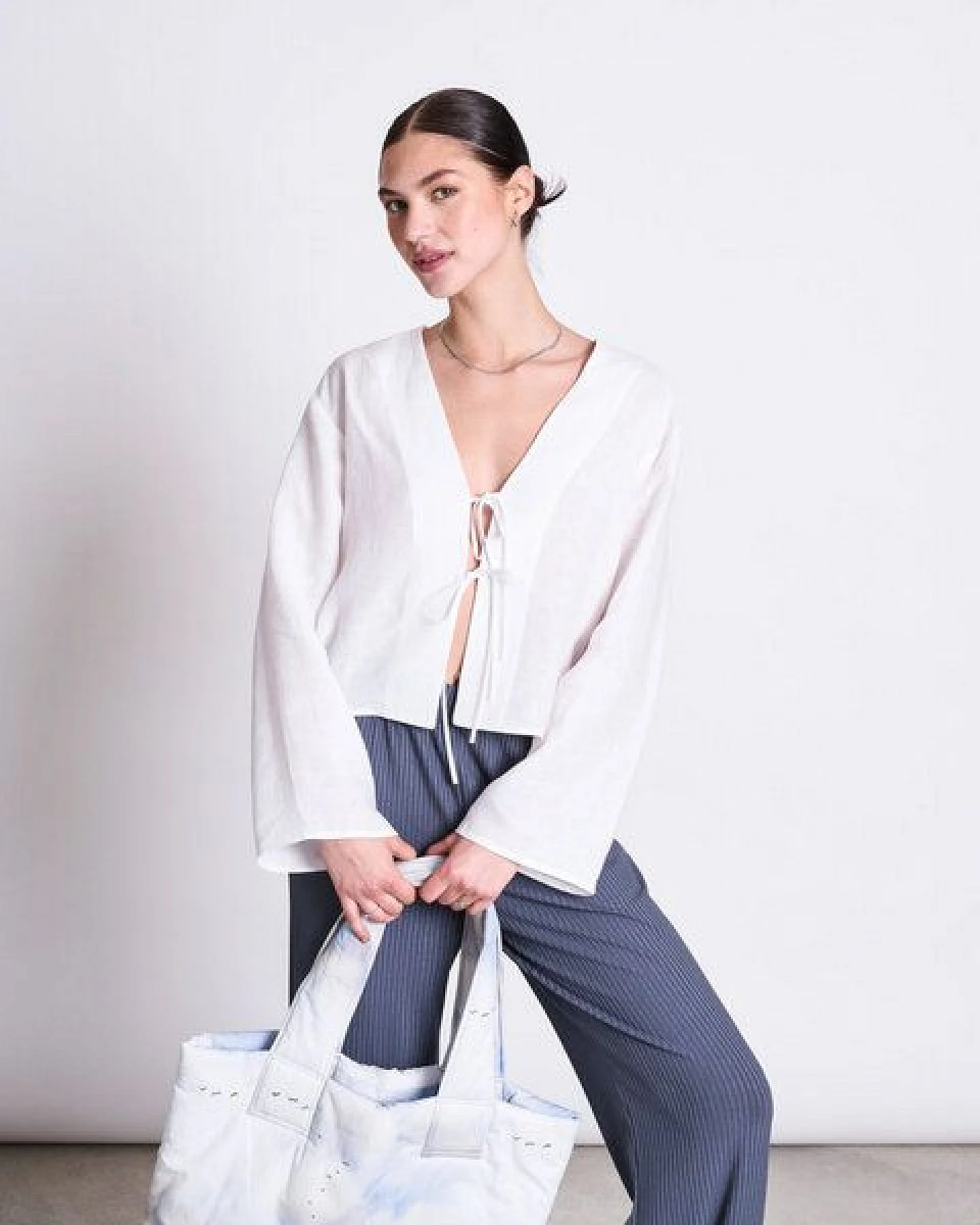 JAN N JUNE LEINEN BLUSE SKAGEN – Ansicht 2