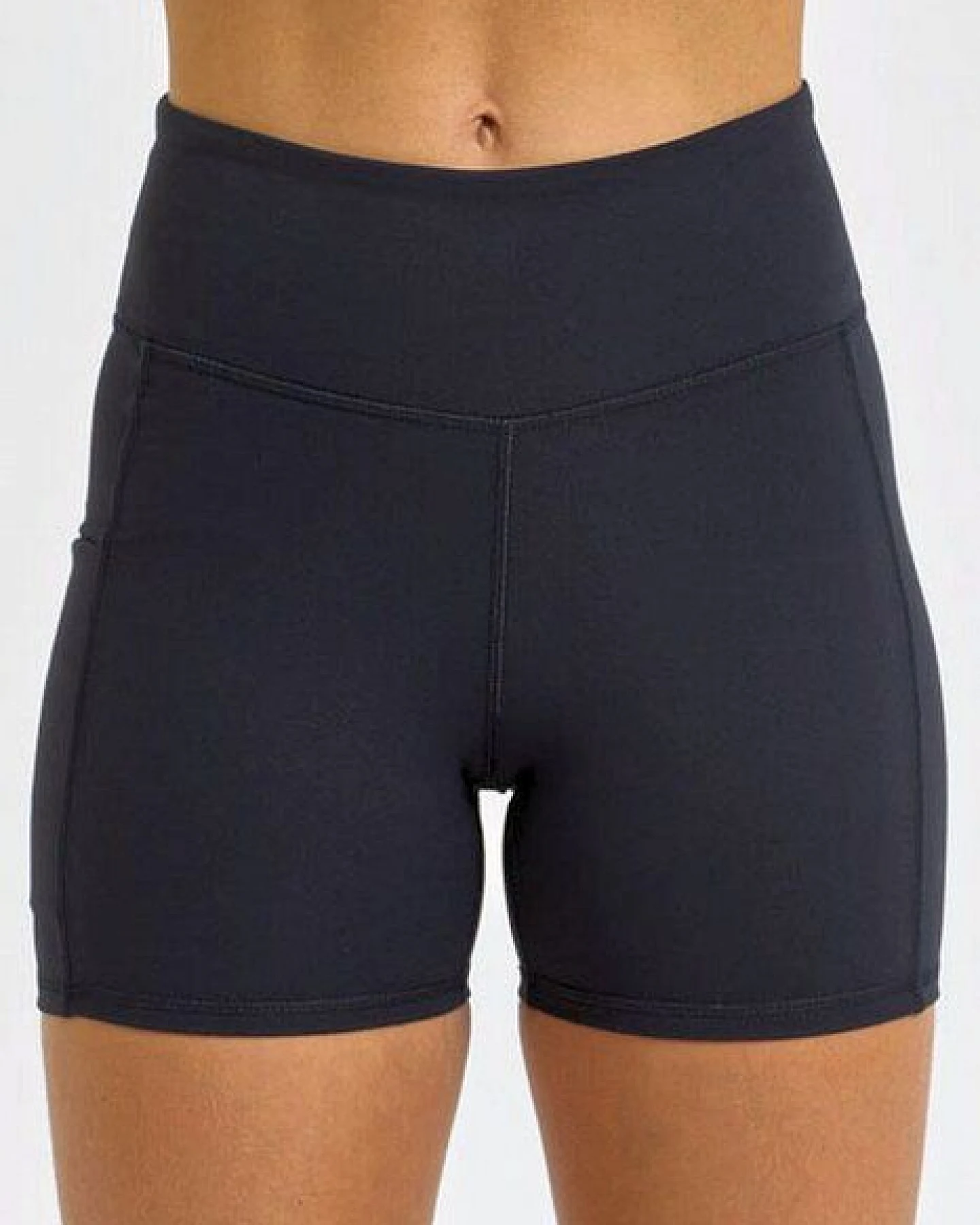TriDri® Damen Micro Shorts Leggings Leggins kurze Sporthose aus recyceltem Polyester – Ansicht 2