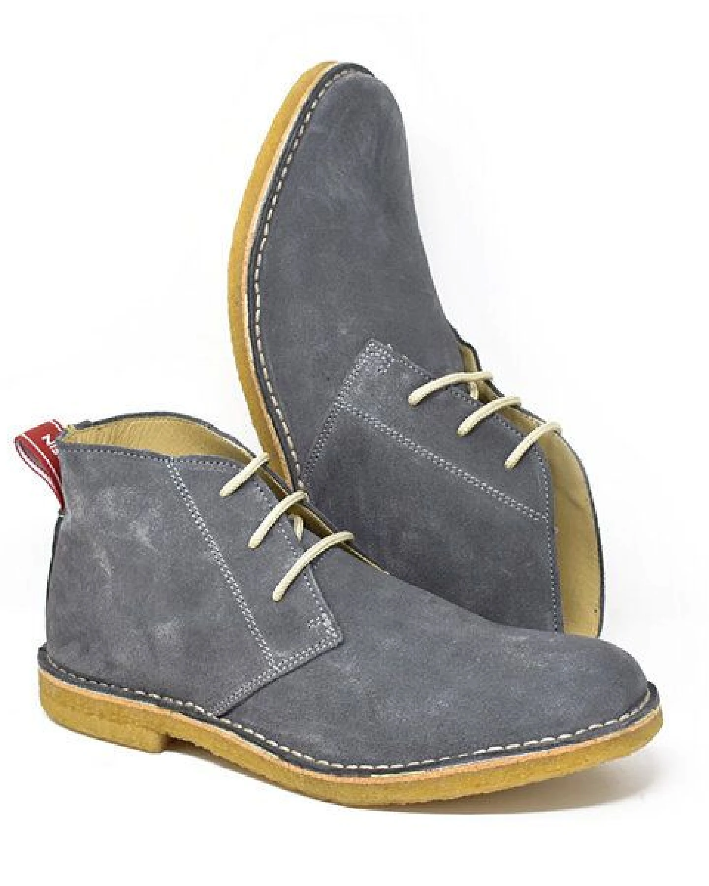 Grünbein Shoes Desert Boots Xaver grau – Ansicht 2