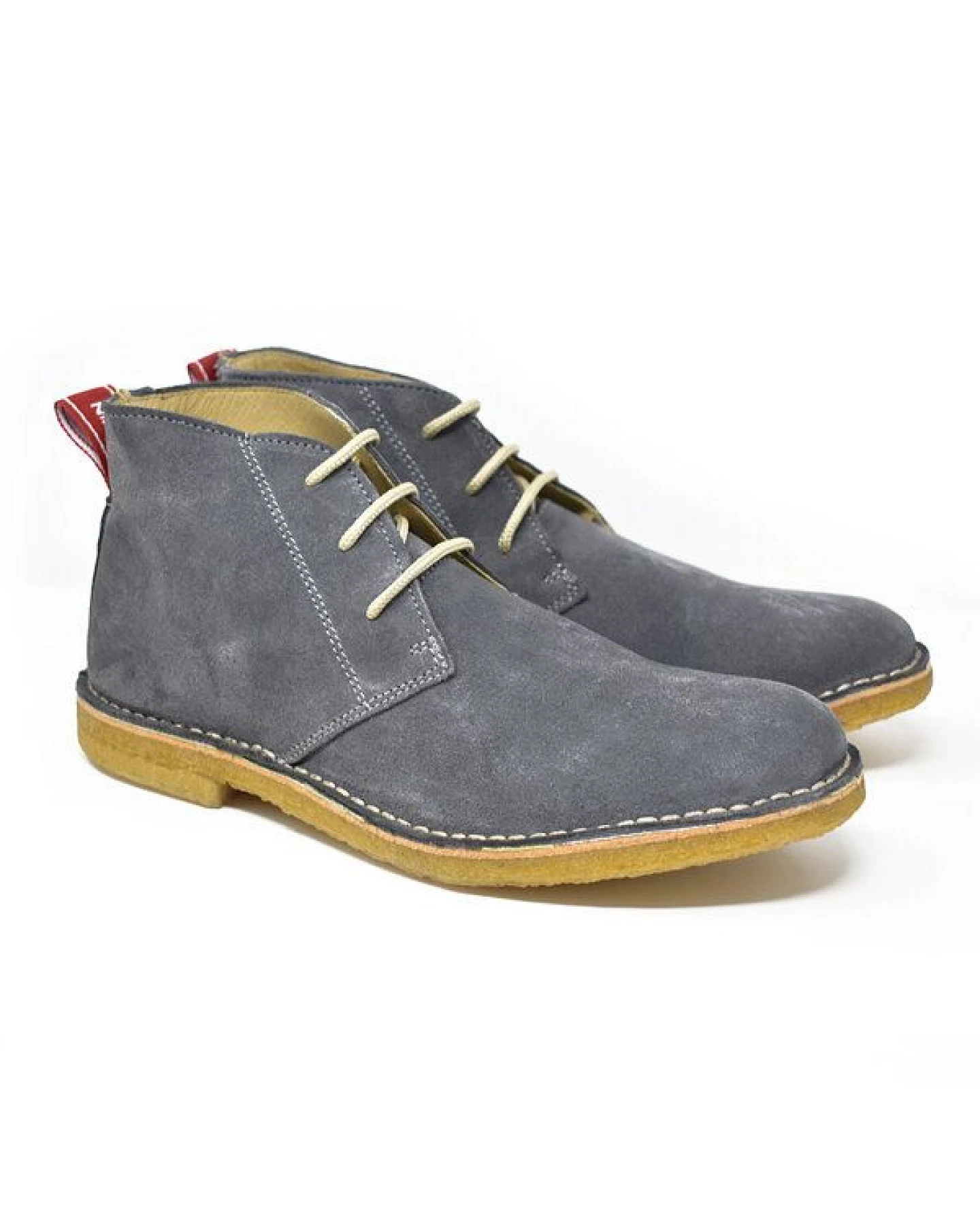 Grünbein Shoes Desert Boots Xaver grau – Ansicht 4